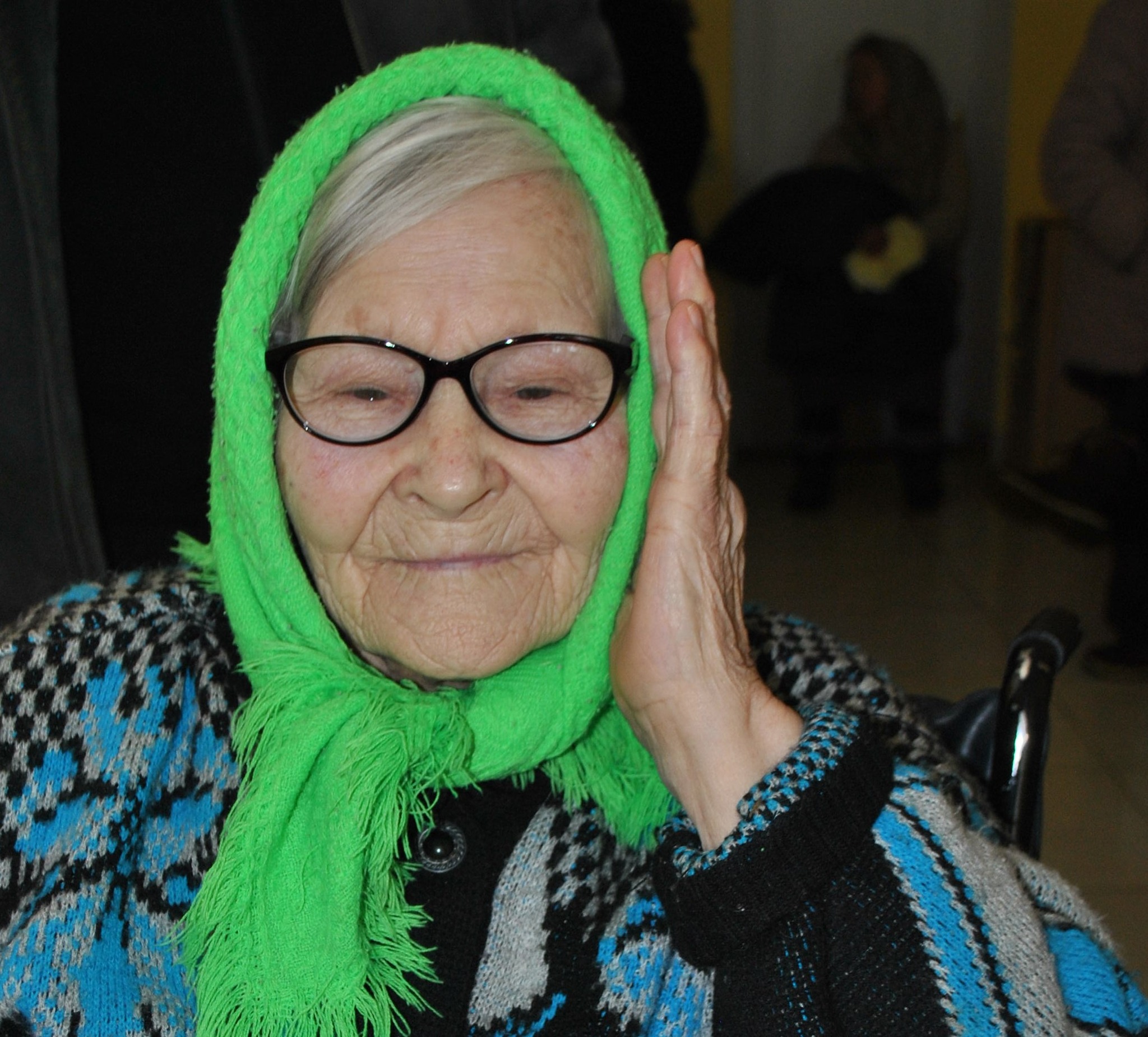 “I can see my embroidery again”